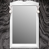 Opadiris Зеркало для ванной Брунелла 65 белое матовое