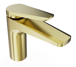 Tokito Смеситель для раковины KIN брашированное золото TOK-KIN-1011 – фотография-1