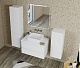 Mixline Мебель для ванной Виктория 80 подвесная белая софт – картинка-17
