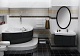 Aquanet Мебель для ванной Сопрано 95 R черная (169424) – картинка-7