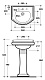 Kerasan Пьедестал для раковины Retro 107001 – фотография-8