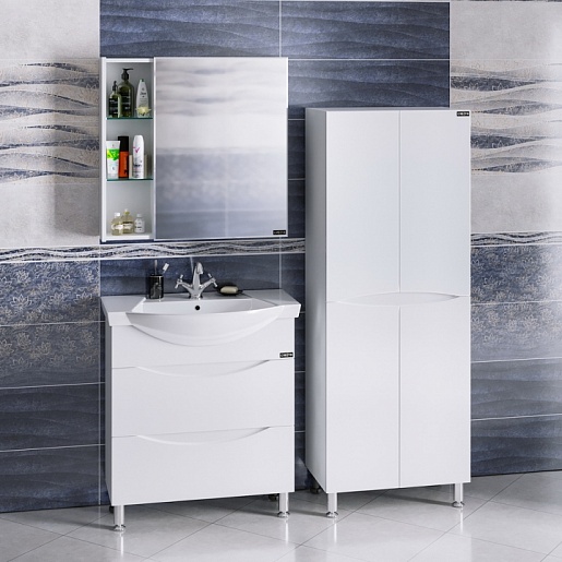 СанТа Тумба с раковиной Сатурн 75 напольная – фотография-2