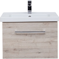 Dreja Тумба под раковину Big Inn 65 подвесная дуб кантри – фотография-2