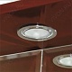 Misty Зеркальный шкаф Жасмин 75 L коричневый, эмаль – фотография-5