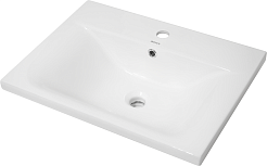 Misty Тумба с раковиной Лаки 60 серая – фотография-7