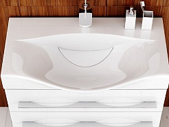 Aqwella Раковина Bergamo 800 – фотография-3