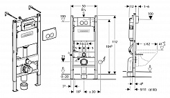 Am.Pm Комплект: инсталляция Duofix Delta 3 в 1 + унитаз Awe с микролифтом – фотография-7