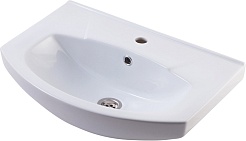 Mixline Мебель для ванной Квадро 55 L белая – фотография-5