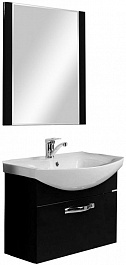 Акватон Мебель для ванной "Ария 65" черная – фотография-1