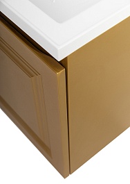 Cezares Тумба под раковину Giubileo 100 подвесная брашированное золото – фотография-7