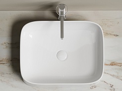 Ceramicanova Мебельная раковина Element 50 CN6052 белая – фотография-8