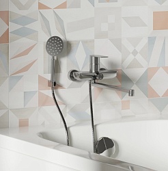 Mixline Смеситель для ванны и раковины 35k MLSS-021 хром – фотография-4