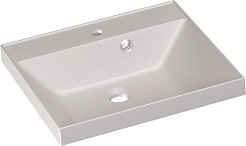 Style Line Тумба с кварцевой раковиной жасмин Моно 50 белая – фотография-4