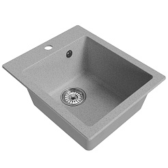 Mixline Мойка кухонная ML-GM14 серая – фотография-2