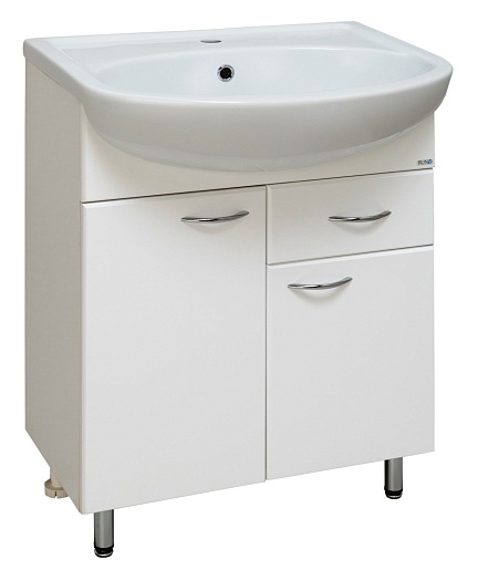 Runo Мебель для ванной Уют 60 ящик – фотография-2