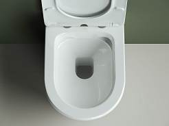 Ceramicanova Подвесной унитаз HighLight Rimless CN1804 белый – фотография-4