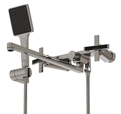 Mixline Смеситель для ванны и раковины 1/2 керамический ML37-02 "Cross" – фотография-2