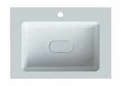 Madera Мебельная раковина Modul 62 глянцевый белый Mol.08.65/W – фотография-4