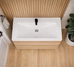 Vivon Тумба под раковину Atwood 90 напольная дерево – фотография-4