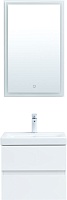 Aquanet Мебель для ванной Беркли 50 подвесная белая