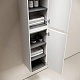 Sancos Шкаф пенал Code 35 подвесной белый матовый (bianco) – картинка-12