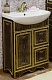 Sanflor Мебель для ванной Адель 65 венге, патина золото – фотография-10