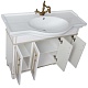 Aquanet Мебель для ванной Валенса 110 белый краколет/золото (182922) – фотография-12