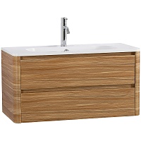 Cezares Тумба под раковину Relax 100 подвесная дуб карамельный