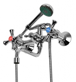 Mixline Смеситель для ванны и раковины 1/2 керамический ML10-02 – фотография-2