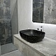Teymi Раковина накладная Solli 50 Artceramic T50394 черный мрамор – фотография-21