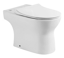 BelBagno Чаша унитаза безободкового Steam BB130CPR/SC с сиденьем