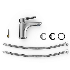 Tokito Смеситель для раковины TOYAMA хром TOK-TOY-1011 – фотография-4