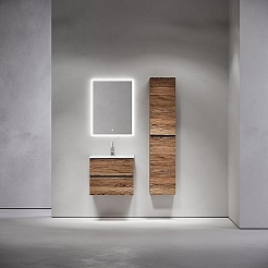 Sancos Тумба с раковиной Urban 60 дуб чарльстон раковина Element 61 CN7001 – фотография-3