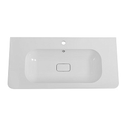 Cezares Тумба с раковиной Relax 100 подвесная оружейная сталь – фотография-13