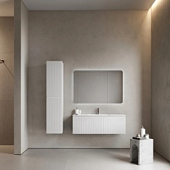 Sancos Тумба с раковиной Snob R 1.0 120 bianco раковина Element 121 CN7006 – фотография-4