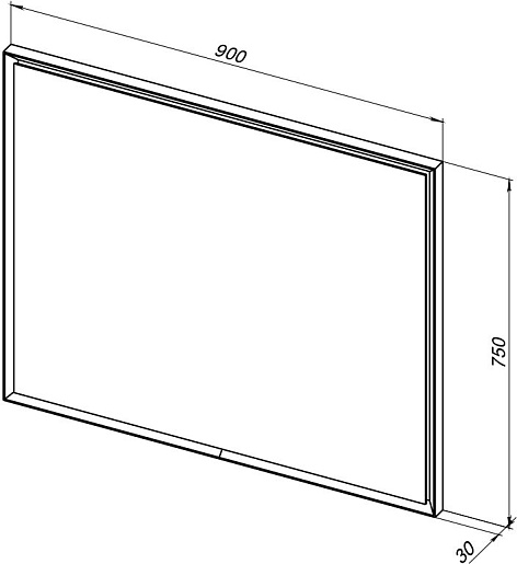 Allen Brau Зеркало Activity 90 1.340028.CGM олива матовый – картинка-5