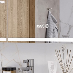 Equil Зеркальный шкаф Nice 80 белый – фотография-5