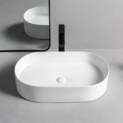 Зов Тумба с раковиной Валенсия 100 подвесная бежево-розовая/белая – фотография-4