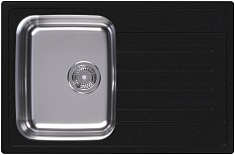 Dr. Gans Мойка кухонная Дуэт 760 черная