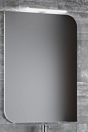  Зеркало для ванной Гранда 75 белый – фотография-1