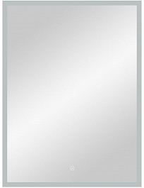 Continent Зеркало Frame White Led 600x800 – фотография-3