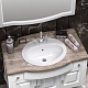 Opadiris Мебель для ванной Лаура 100 белая, мраморная столешница – фотография-19
