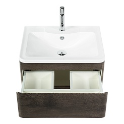 BelBagno Тумба под раковину Albano 70 подвесная Rovere Nature Grigio – фотография-5