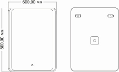 Mixline Зеркало Валерия 60 – фотография-7