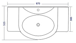 Opadiris Мебель для ванной Клио 80 белый матовый – фотография-10