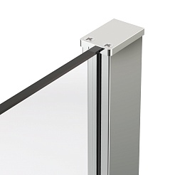 Vincea Душевой уголок Stella 130x80 VSR-1ST8013CL профиль хром стекло прозрачное – фотография-9