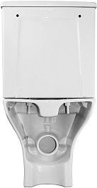 Azario Унитаз-компакт Nigel AZ-55 безободковый с бачком с сиденьем микролифт белый – фотография-8