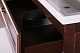 ASB-Woodline Мебель для ванной Прато 100 антикварный орех, массив ясеня – фотография-15