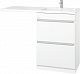 Onika Мебель для ванной Милтон 120 R под стиральную машину белая – картинка-20