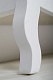 ASB-Woodline Тумба с раковиной Флоренция 85 белая патина, серебро, массив ясеня – картинка-14